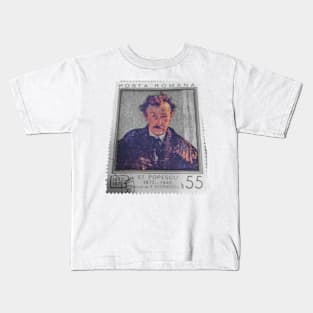 Posta Romana St Popescu Kids T-Shirt